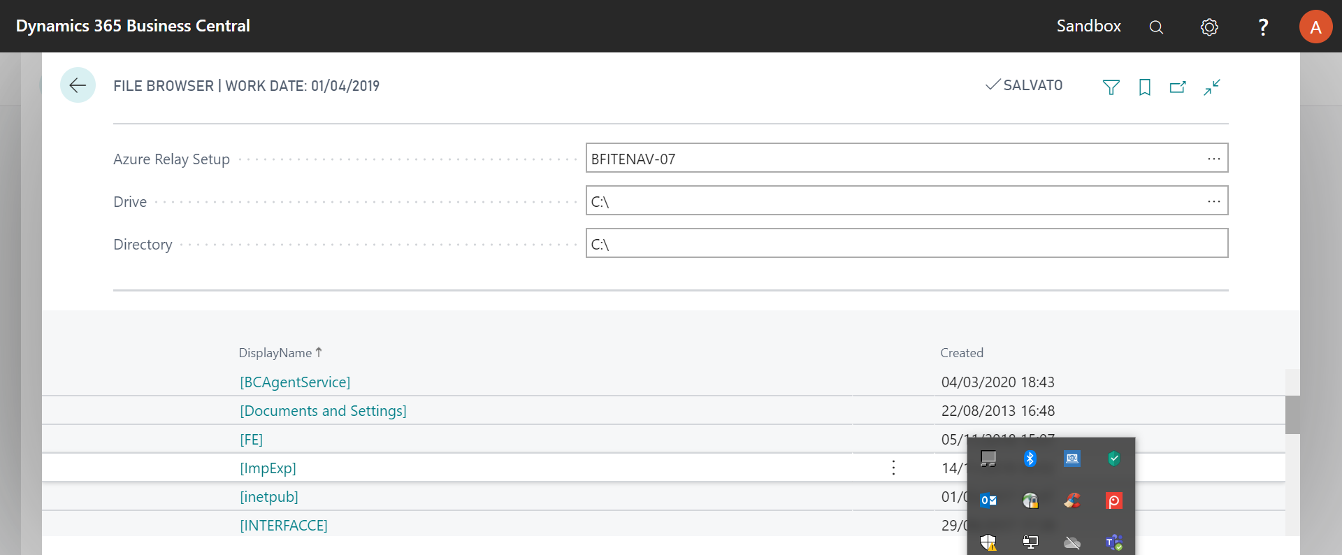 Service Bus Directory